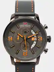 Серый мужские наручные часы Mini Focus MF0025G с хронографом, в подарочной упаковке