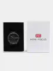 Черный мужские наручные часы Mini Focus MF0052G, с хронографом, в подарочной упаковке