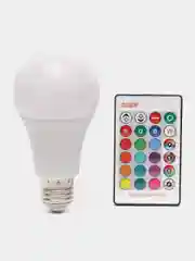 Умная лампочка светодиодная LED RGBW / умная лампа с пультом