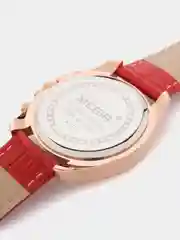 Красный женские наручные часы Megir ML2114L, с хронографом, в подарочной упаковке
