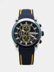 Синий мужские наручные часы Megir MN2144G, с хронографом, в подарочной упаковке
