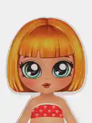 Магнитная кукла "Маленькая модница"