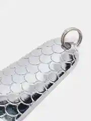 Серебряный блесна колеблющаяся Squama
