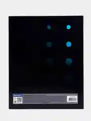 Тетрадь на кольцах А5 165х215мм, 120л, твердый картон, клетка, BRAUBERG, Cyber, 404083