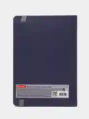 Блокнот с резинкой в клетку 96л, А5 145х203, твердая обложка, BRAUBERG, Shade, 113725