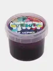 Фиолетовый слайм "Стекло" FiZZ с блестками лизун