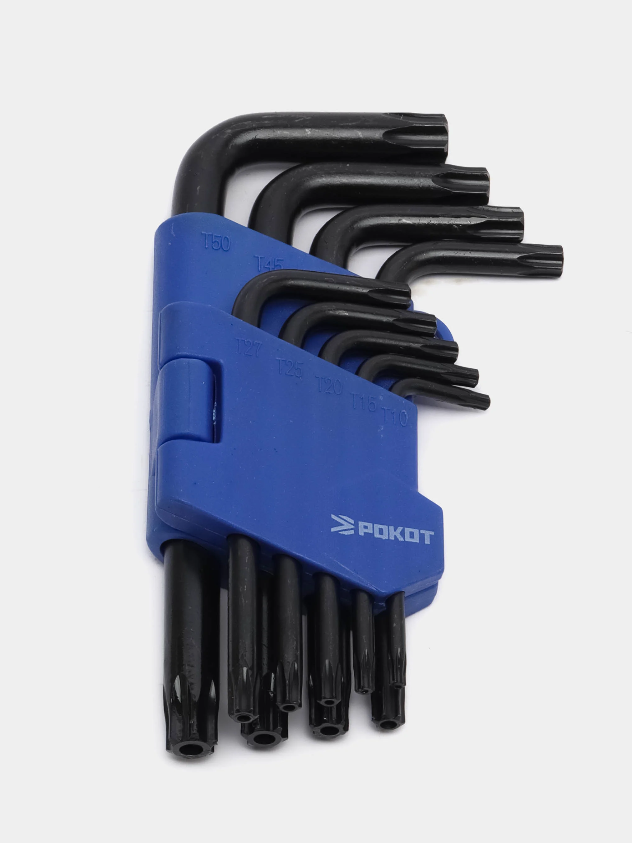 Набор ключей TORX-профиль, 9 предметов, 50 х 3 мм, 125 х 9 мм