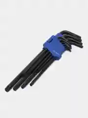 Набор ключей TORX-профиль, 9 предметов, 95 х 3 мм, 220 х 9 мм