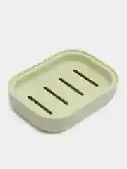 Мятный мыльница со съемным дном, пластиковая