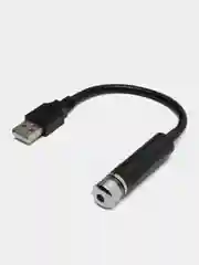 Красный проектор звездного неба от USB автомобильный, лазерный проектор автомобильный