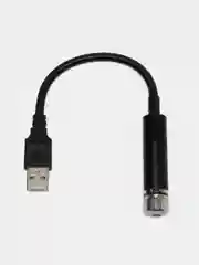 Красный проектор звездного неба от USB автомобильный, лазерный проектор автомобильный