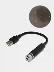 Красный проектор звездного неба от USB автомобильный, лазерный проектор автомобильный