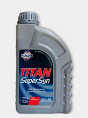 Моторное масло FUCHS TITAN SUPERSYN 5W-50, Cинтетическое. 1 л