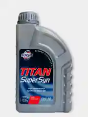 Моторное масло FUCHS TITAN SUPERSYN 5W-50, Cинтетическое. 1 л