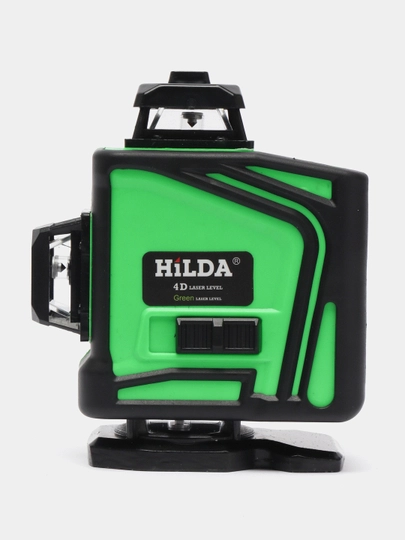 Лазерный уровень нивелир Hilda 4D, 16 линий, 2 АКБ