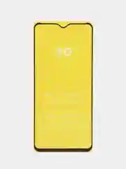 Гибкое защитное стекло для Xiaomi Redmi 12С с чёрной рамкой глянцевое, матовое