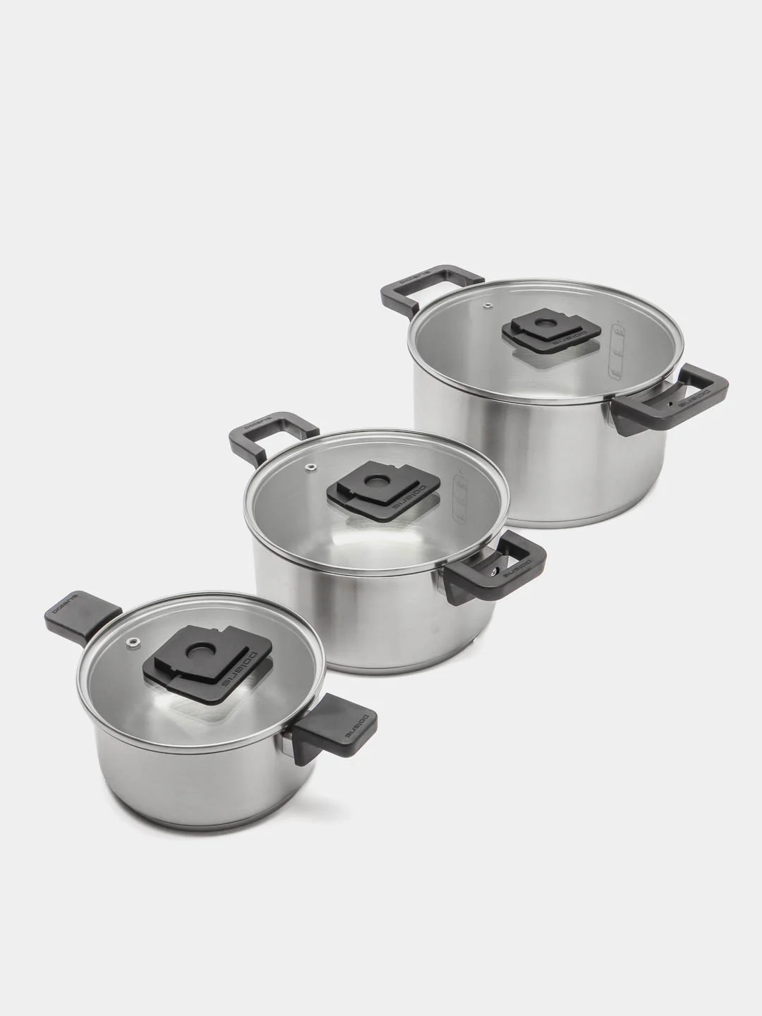 Набор посуды Polaris Fold&Keep-6S, серый, 6 предметов
