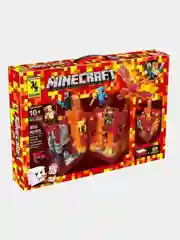 Конструктор 856-915 деталей с LED подсветкой, по мотивам игры Minecraft, для детей