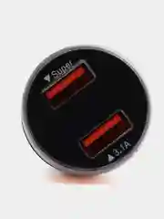 Золотой автомобильное зарядное устройство, 2 USB