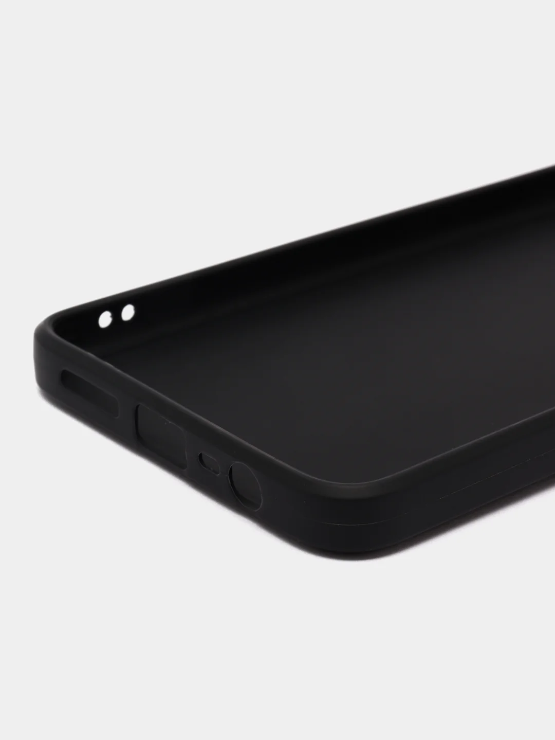 Черный чехол для Oppo A12 / A5S (Оппо А12 / А5С), прозрачный противоударный