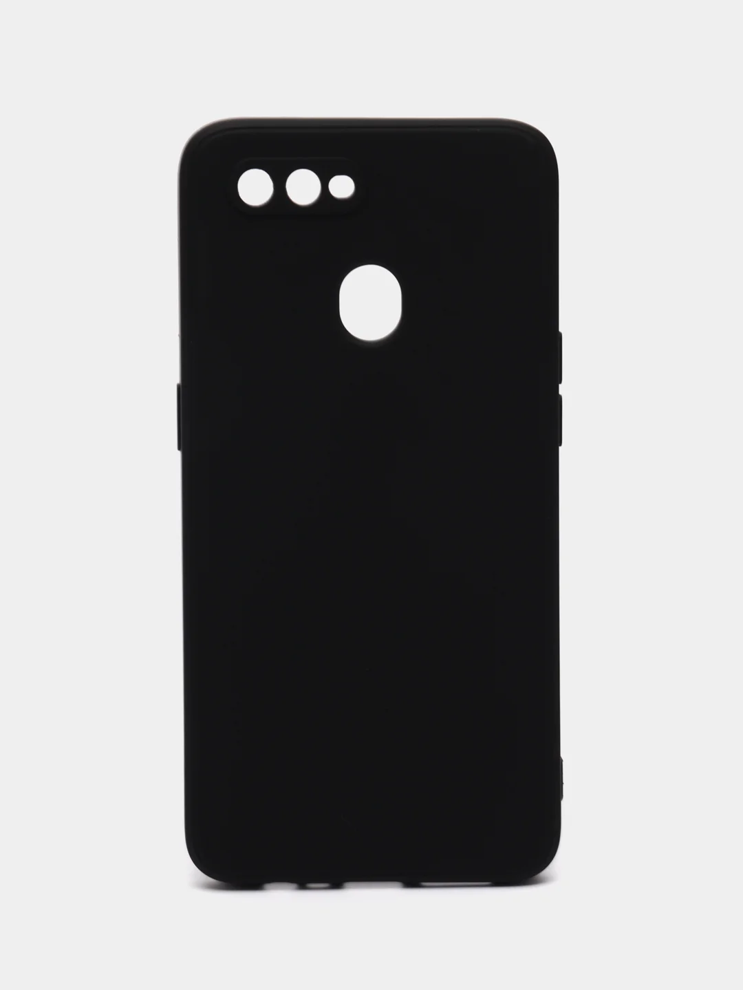 Черный чехол для Oppo A12 / A5S (Оппо А12 / А5С), прозрачный противоударный