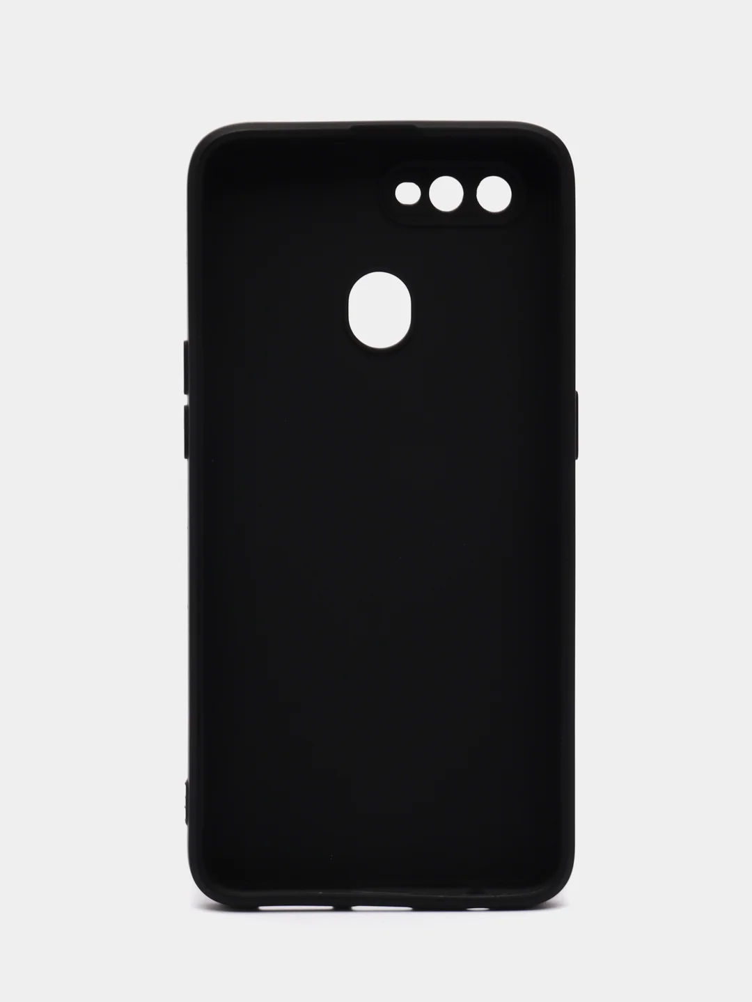Черный чехол для Oppo A12 / A5S (Оппо А12 / А5С), прозрачный противоударный