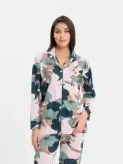 Конфетный пижама женская с брюками и рубашкой, домашняя одежда для сна, 8 принтов