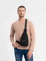 Черный сумка спортивная через плечо