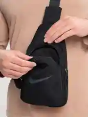Черный сумка спортивная через плечо
