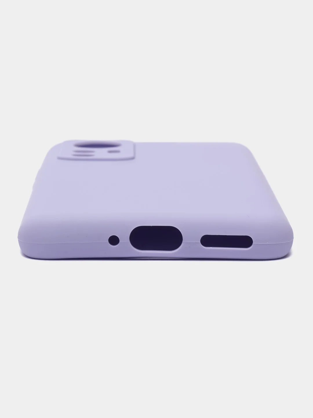 Лавандовый чехол силиконовый Xiaomi 12, 12S, 12X, Сяоми 12, 12С, 12Х