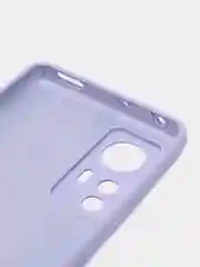 Лавандовый чехол силиконовый Xiaomi 12, 12S, 12X, Сяоми 12, 12С, 12Х
