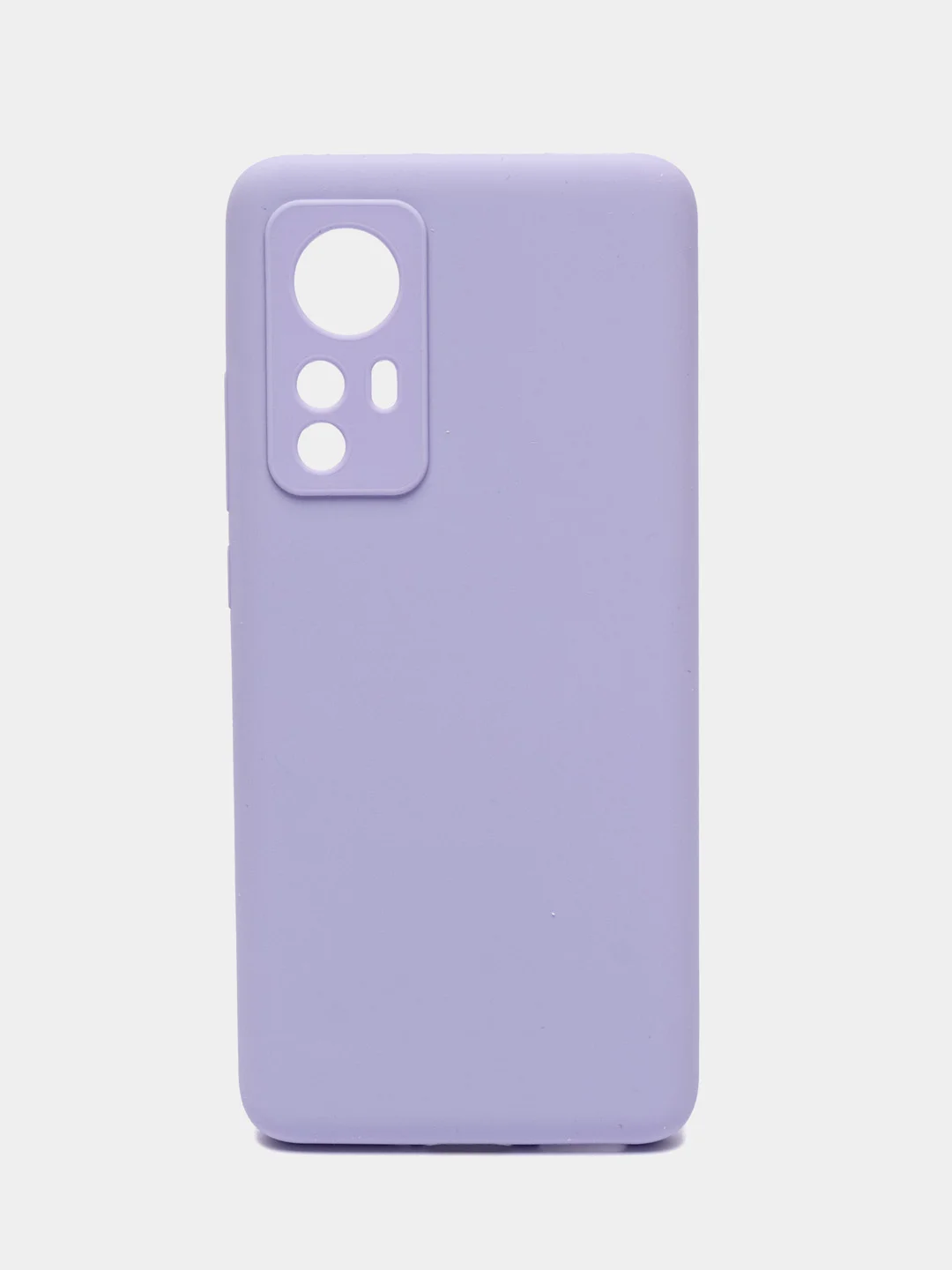 Лавандовый чехол силиконовый Xiaomi 12, 12S, 12X, Сяоми 12, 12С, 12Х