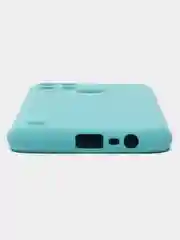 Тёмно-бирюзовый чехол силиконовый для Realme C21Y, Realme C25Y Реалми С21У / С25У Silicone Cover
