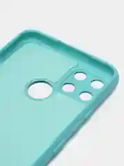 Тёмно-бирюзовый чехол силиконовый для Realme C21Y, Realme C25Y Реалми С21У / С25У Silicone Cover