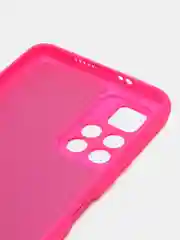Тёмно-розовый чехол силиконовый для Xiaomi Poco M4 Pro 5G, Redmi Note 11 5G, Сяоми Поко М4 Про 5G