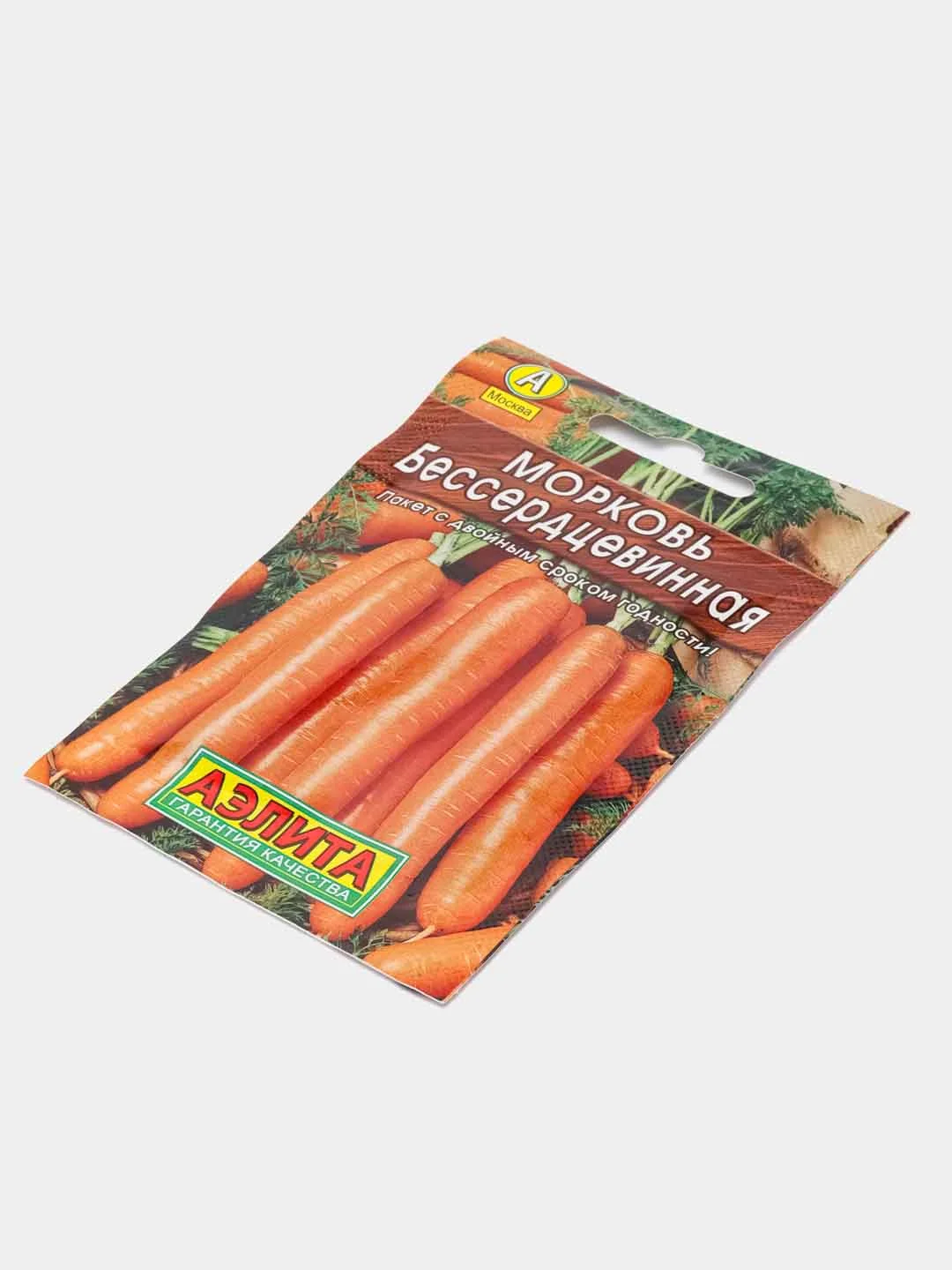 Семена Морковь "Бессердцевинная", Аэлита, 2 г