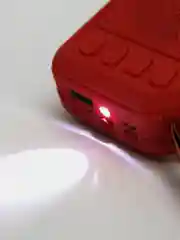 Красный колонка портативная KOLEER S-26, колонка блютуз, колонка беспроводная, портативная колонка