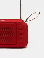 Красный колонка портативная KOLEER S-26, колонка блютуз, колонка беспроводная, портативная колонка