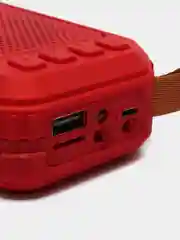 Красный колонка портативная KOLEER S-26, колонка блютуз, колонка беспроводная, портативная колонка