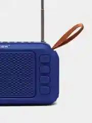 Синий колонка портативная KOLEER S-26, колонка блютуз, колонка беспроводная, портативная колонка
