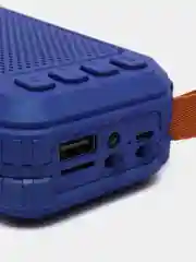 Синий колонка портативная KOLEER S-26, колонка блютуз, колонка беспроводная, портативная колонка