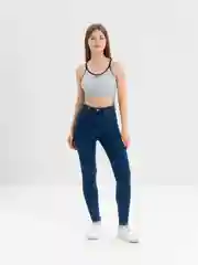Ледяной базовый спортивный топ