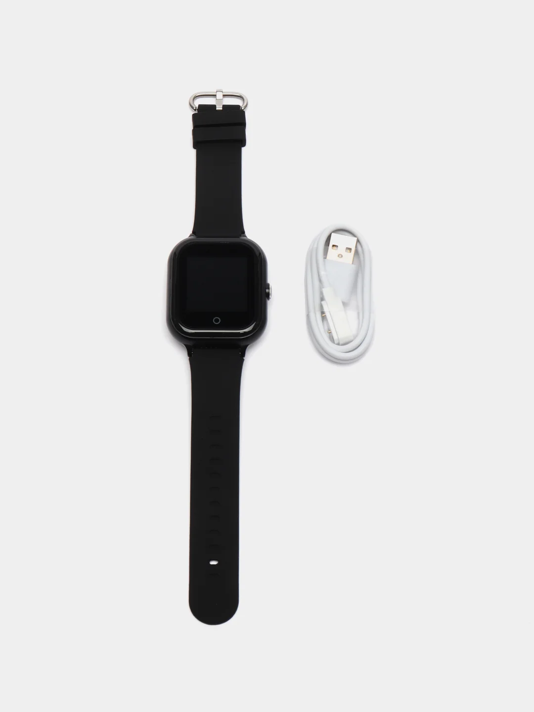 Черный детские смарт-часы Smart Watch, 4G, GPS-отслеживание, WiFi, камера, SOS