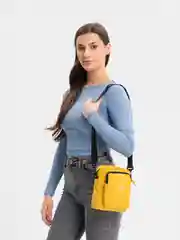 Желтый женская сумка через плечо