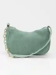 Зеленый сумка женская с цепочкой