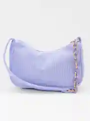 Лавандовый сумка женская с цепочкой