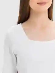 Белый лонгслив женский укороченный, топ, футболка с длинным рукавом