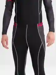 Красный тайтсы мужские, компрессионные