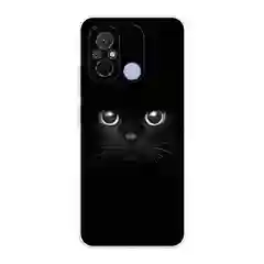 Шоколадный силиконовый чехол на Xiaomi Redmi 12C/Poco C55 / Редми 12C/Поко C55 прозрачный, с рисунком