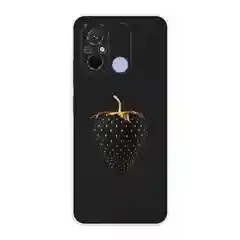 Разноцветный силиконовый чехол на Xiaomi Redmi 12C/Poco C55 / Редми 12C/Поко C55 прозрачный, с рисунком